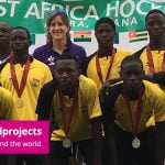 Olympic legend Dame Katherine Grainger recently visited FIH's TAP in Ghana Photo: UK Sport