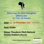 FIH Tournament Announcements & AfHF Tournaments Revised Dates