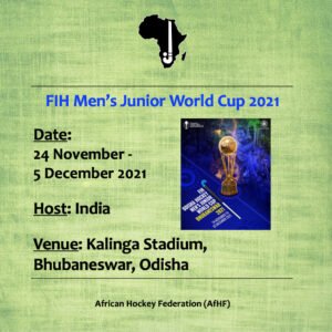 FIH Tournament Announcements & AfHF Tournaments Revised Dates