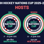 New Zealand and South Africa to host FIH Hockey Nations Cup 2025-26