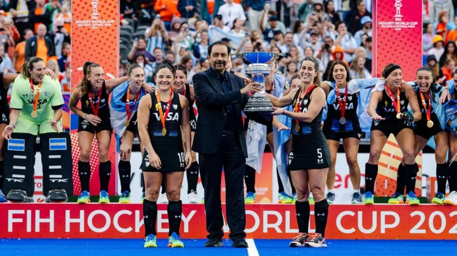 Argentina dethrone Dutch in dramatic shootout to claim women’s World Cup crown